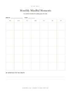 Gong-Well Mindful Moments Planner preview